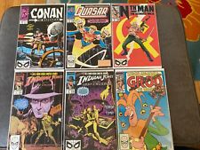 Marvel Comics lot of 6 : Conan • Quasar • Nth Man • Indiana Jones • Groo picture
