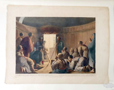 Luigi Mayer Hand-colored Aquatint of Entrance of the chapel of the Holy Sepulchr picture