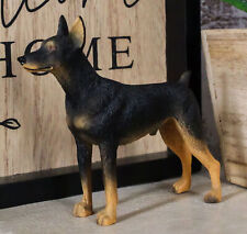 Pet Pal Lifelike Realistic Black Doberman Pinscher Dog Miniature Figurine picture