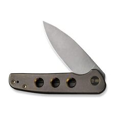 New We Knife Co Ltd Shakan Framelock Bronze Folding Poket Knife WE20052B-2 picture