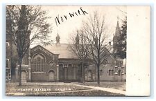 Congregational Church Norwich NY Chenango County RPPC Postcard F15 picture