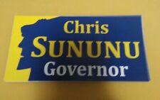 Chris Sununu Governor Of New Hampshire Official Campaign Bumper Sticker picture