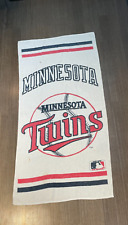Retro Minnesota Twins Baseball Beach Towel, Sauna, pool, bath Made in USA picture