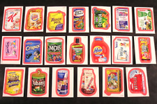 2010 Wacky Packages ANS7 Series 7 RED WACKO-MERCIAL SET OF 20 sticker cards nm+ picture
