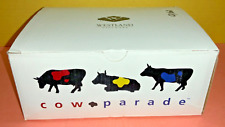 2000 Cow Parade New York City Taxi Cow No. 9160 w/ Box - AS IS picture