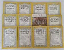 1952 Full Year of National Geographic Magazine Lot Of 12 picture