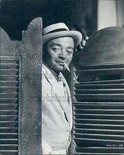 Press Photo Peter Lorre Dangling Cigarette Rope of Sand 1940s Noir picture