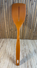 Vintage Foley Nylon Plastic Single Slot Spatula Turner Orange 11 1/2