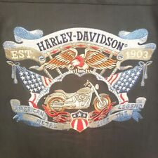 Rare Tommy Bahama 100 silk Harley Davidson shirt picture