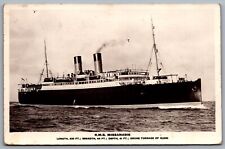 Postcard RPPC c1915 RMS Missanabie DLO Cancels Toronto & Montreal Dead Letter  picture