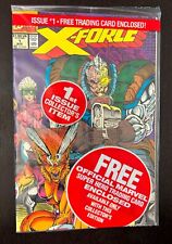 X-FORCE #1 (Marvel Comics 1991) -- No Team Card ERROR -- SEALED picture