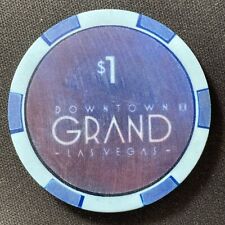 Downtown Grand Las Vegas $1 casino chip house chip 2013 gaming token poker LV1 picture