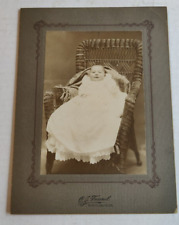 Vintage Cabinet Card Elwin Harold Dicken by Fennel in Schuyler, Nebraska picture