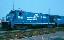 Lot of 14 Conrail Vintage  Diesel color slides picture
