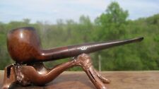 Mastercraft CUSTOM DE LUXE Smooth Apple Sitter Tobacco Estate Pipe picture