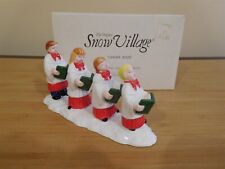 Dept 56 Snow Village - Choir Kids - 1989 picture