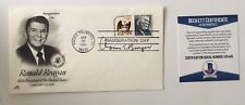Warren Burger Signed Autographed First Day Cover BAS Beckett Cert Supreme Court picture