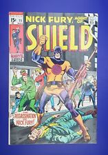 Nick Fury Agent of S.H.I.E.L.D. #15 🔑 1st Appearance Bullseye 1969 VG picture