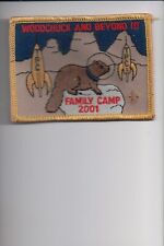 2001 TPC Woodchuck and Beyond Family Camp patch picture