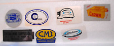 LOT OF 7 Vintage  Decals  COAL Mining ,CMI, Calgon , Circo , Crown picture