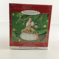 Hallmark Keepsake Christmas Ornament Barbie Celebration 2000 Edition Vintage New picture