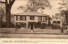 Lexington Massachusetts The Harrington House c:1775 Vintage Postcard picture