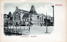 BUDAPEST - Vasarcsarnok Markthalle Postcard - Hungary - udb (pre 1908) picture