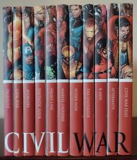 Marvel Civil War - Hardcover Collection (11 BOOKS ONLY, NO BOX) picture