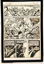 Marvel Two-In-One Annual #2 pg. 2 by Jim Starlin 11x17 FRAMED Original Art Poste picture