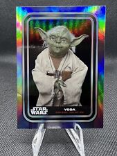 2023 Topps Star Wars Flagship Yoda Silver Foil #90 picture