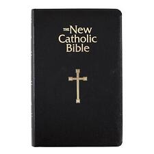 Black New Catholic Bible - Gift & AwardM:Imit. LeatherS:5-1/2 x 8-5/8