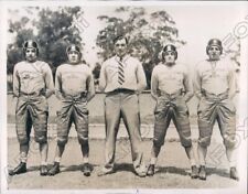 1935 University of Mexico Football had Alabama Guard Charley Marr Press Photo picture