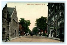 1910 Watertown Street Few New York Vintage Postcard  picture
