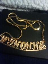Wynonna diamond and gold necklace picture