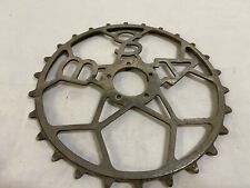 Vintage Antique BSA Bicycle Chainring Inch Pitch 25T English Skip Tooth Sprocket picture