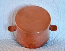ANTIQUE FRENCH COPPER PROFESSIONAL CHARLOTTE MOLD ~ TIN LINED ~ HEAVY WEIGHT picture