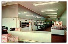 Vintage Claxton Fruit Cake Bakery Interior, Claxton, GA Postcard picture