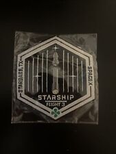 SOLD OUT Authentic SPACEX STARSHIP TEST FLIGHT 3 HEAVY STARBASE Mission PATCH picture