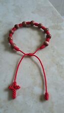 New Red Decenario Rosary Stylish Pulsera Trendy Celebrity Bracelet Venturina 8mm picture