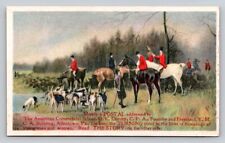 Riders Hounds Fox Dogs Hunt American Commercial School Allentown PA P35 picture