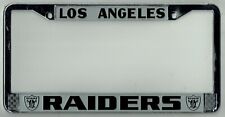 RARE Los Angeles L.A. Raiders GANG MEMBER Vintage California License Plate Frame picture