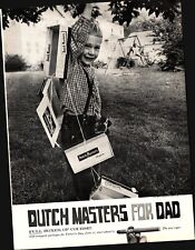 1959 Dutch Masters Cigar for Dad Full Boxes of Course Ad Father's Day  b5 picture