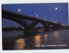 Postcard Peace Bridge Fort Erie Canada picture