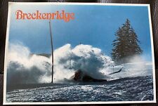 Vintage Breckenridge, Colorado Skiing Postcard, 20th Century, Unused picture