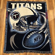 Tennessee Titians NFL Football Woven Tapestry Blanket 53x43 Northwest Company picture