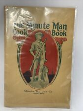 Antique 1909 The Minute Man Cook Book Recipes 5