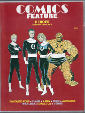 Comics Feature Heroes #2 New Media 1984 NM/M 9.8 picture