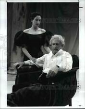 1992 Press Photo Lucy Peacock & David William in Uncle Vanya by Anton Chekhov picture
