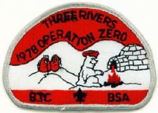 BSA Three Rivers BTC 1978 scout polar bear w/ beret patch - Operation Zero picture