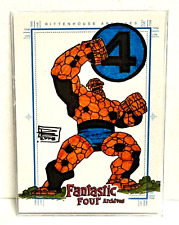 2008 Fantastic Four Archives SketchaFEX Card The Thing by Daniel Brandao picture